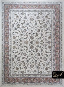 پادری و فرش افشان نقره ای کد ۹۰۳۷