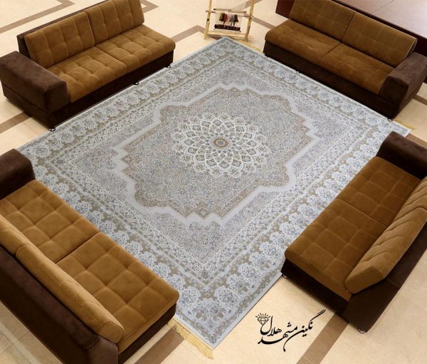 فرش ماشینی کرمان طرح فروزان کد ۷۱۱۷