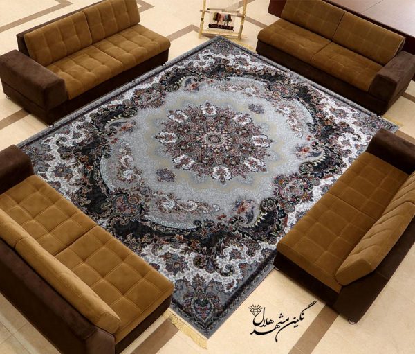 فرش 700 شانه طرح برکه