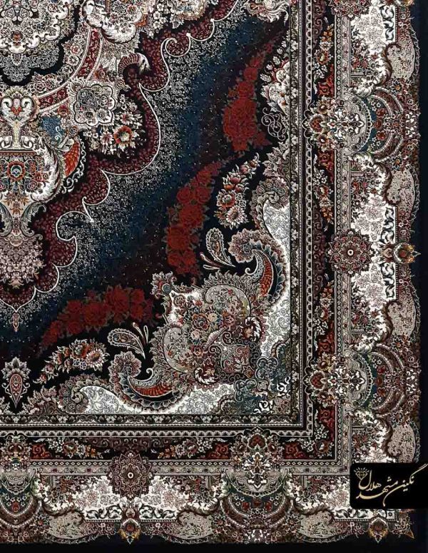 نقشه ستاره فرش هفتصد شانه نگین مشهد