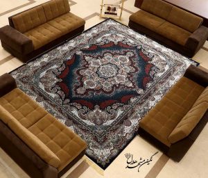 فرش فاقد پرز هفتصد شانه طرح ستاره