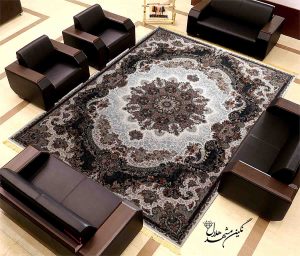 فرش درجه یک نگین مشهد طرح برکه