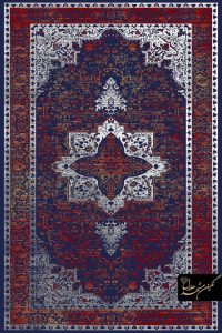 فرش وینتیج نگین مشهد هلال مدل هریس