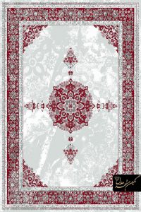 فرش وینتیج با طراحی کهنه‌نما و پتینه