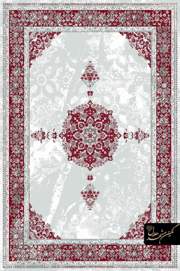 فرش وینتیج با طراحی کهنه‌نما و پتینه