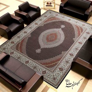 فرش 700 شانه طرح ریز ماهی