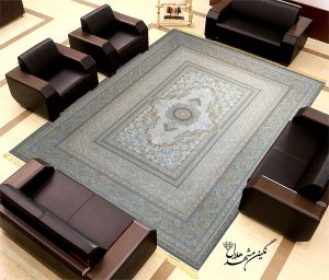 فرش گل برجسته ۸ رنگ کد ۹۰۳۸