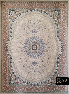 فرش ۱۲۰۰ شانه کد ۹۰۴۳ کرم