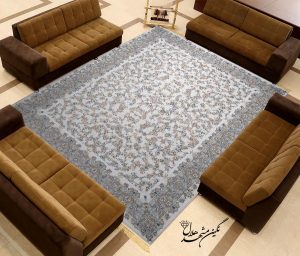 فرش کد 15007 طرح افشان بدون ترنج