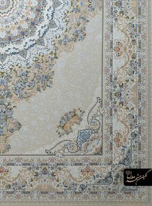 قالی 1500 شانه کاربنی دایره