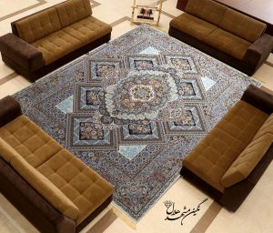 فرش 700 شانه برجسته طرح سهیل