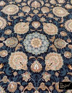 فرش طرح پاکدست کاشان