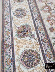 فرش گل برجسته طرح پاکدست