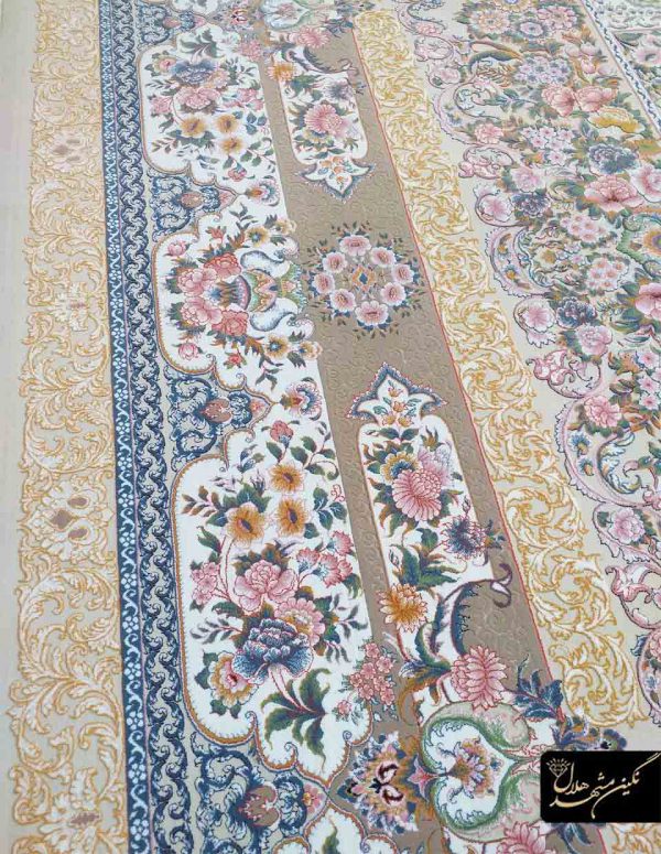 فرش ماشینی طرح خانه رویایی کاشان