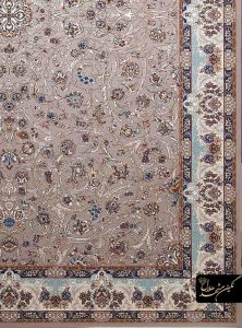 فرش ماشینی تبریز طرح افشان کرم