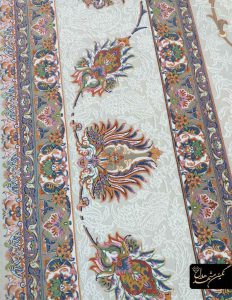 فرش ماشینی طرح افشان ملیسا