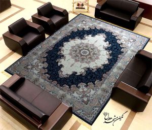 فرش طرح هنگامه کرم 1200 برجسته نگین مشهد
