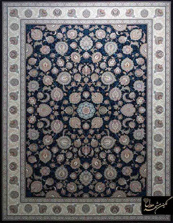 فرش افشان پاکدست بیضی