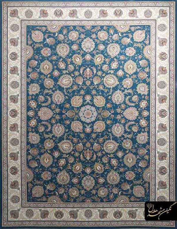 فرش ماشینی افشان پاکدست دایره