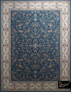 فرش نگین مشهد هلال 1200 شانه فاقد ترنج وسط و لچک