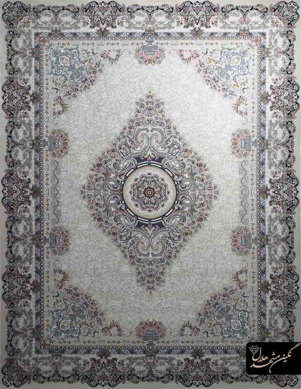 فرش ماشینی 1200 شانه طرح رونیا 9 متری