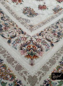فرش کاشان طرح افشان گل سرخ 1200 شانه