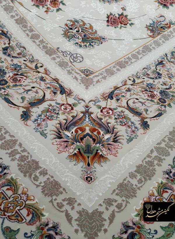 فرش کاشان طرح افشان گل سرخ 1200 شانه