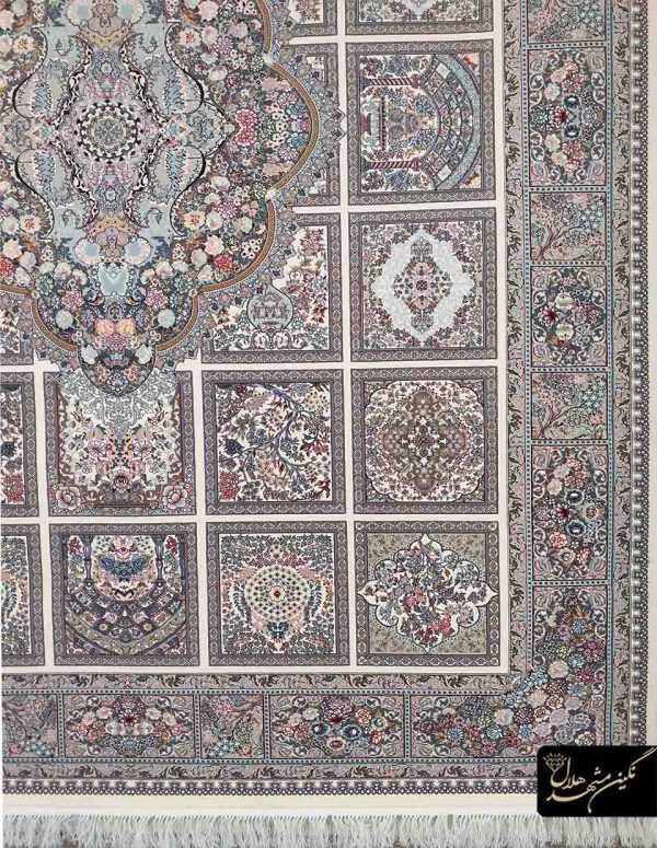 فرش نقشه کجال کرم 700 شانه آکریلیک