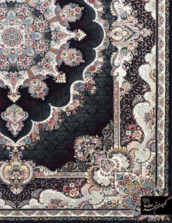 فرش ماشینی نقشه نیلا