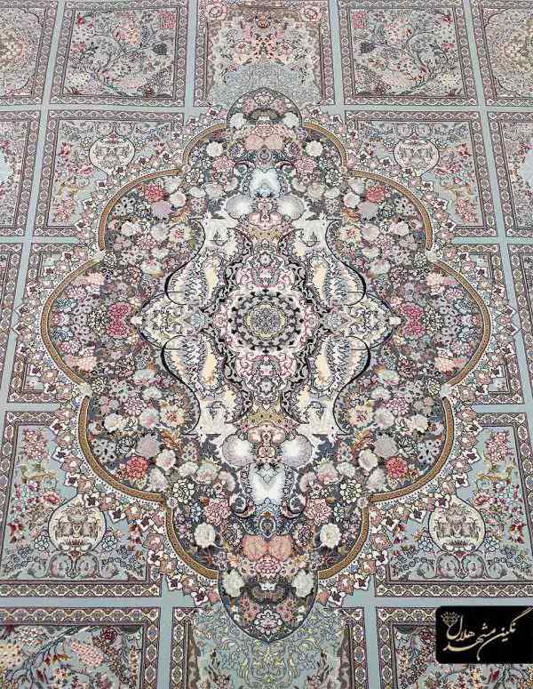 فرش 700 شانه ماشینی طرح کجال