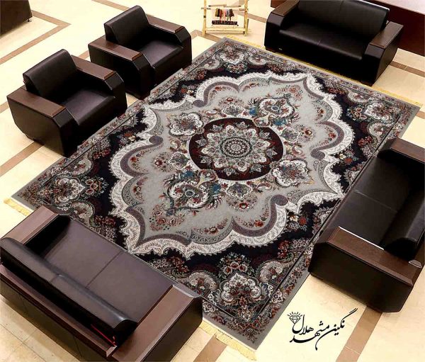 فرش کاشان طرح شهیاد 700 شانه تراکم 2550