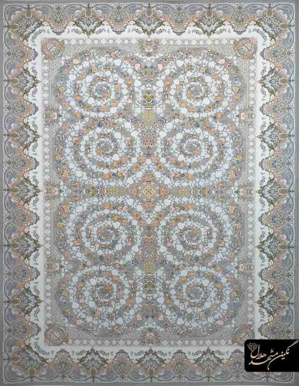 فرش 1500 شانه طرح افشان دلبر