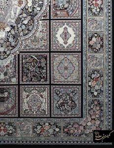 فرش طرح خشتی اکریلیک