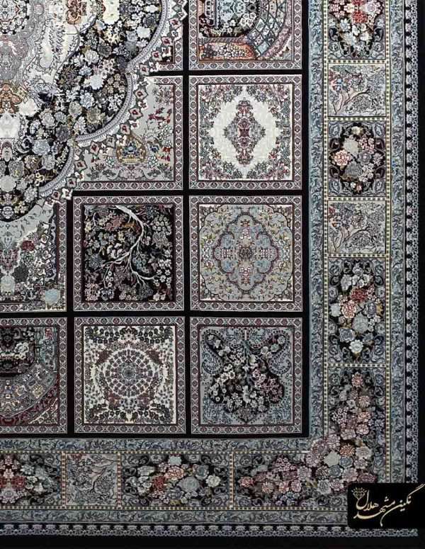 فرش طرح خشتی اکریلیک