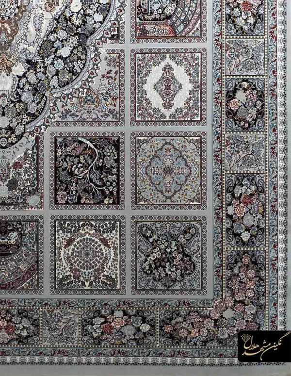 فرش خشتی مشهد ترمه ای