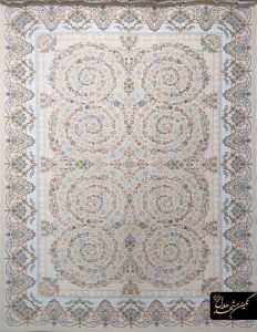 فرش 1500 شانه طرح افشان