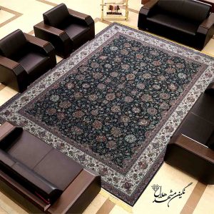 ست کردن فرش رنگ سیلور با مبلمان
