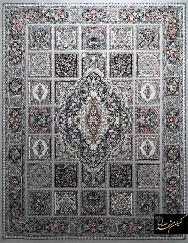 قالیچه طرح خشتی کژال