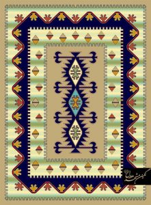 نقشه گلیم قشقایی