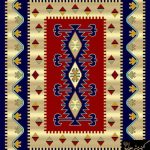 گلیم فرش ماشینی سنتی کد 516