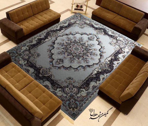 فرش کاشان طرح نیلا هفتصد شانه