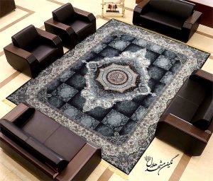 فرش 700 شانه طرح نیلوفر