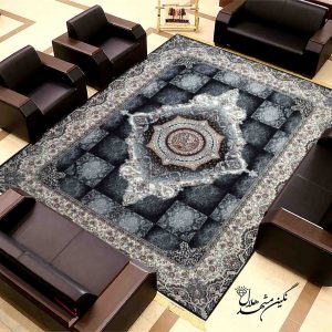 فرش 700 شانه طرح نیلوفر