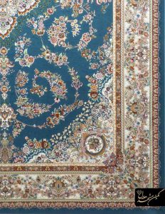 فرش ماشینی نقشه دلنشین مینا