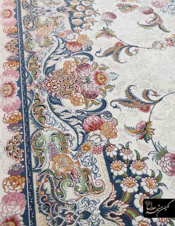 فرش نگین مشهد هلال طرح افشان الماس