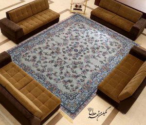 فرش 700 شانه طرح افشان الماس
