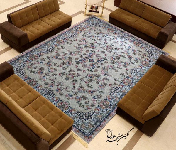 فرش 700 شانه طرح افشان الماس