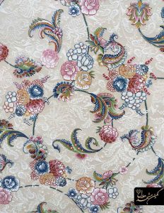 خرید فرش 700 شانه طرح افشان الماس