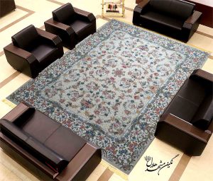 فرش سام با نخ اکریلیک هیت ست شده