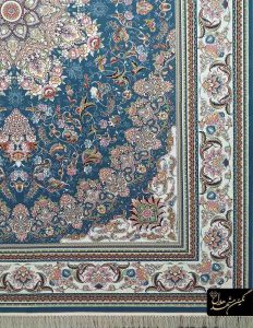 فرش 700 شانه 8 رنگ لوکس طرح میخک